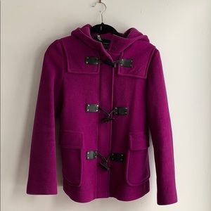 Burberry London toggle zip jacket